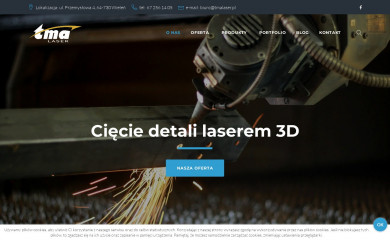 tmalaser.pl screenshot