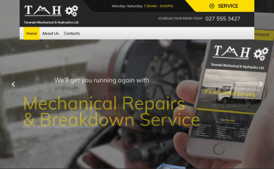 tmhltd.co.nz screenshot