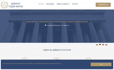tmitev-anwalt.com screenshot
