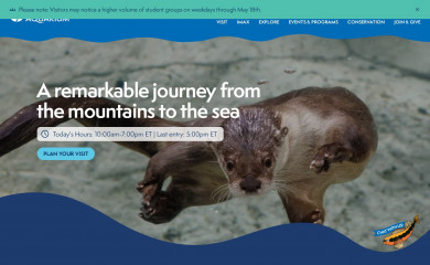 tnaqua.org screenshot
