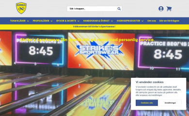 tnfsportswear.se screenshot