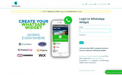 tochat.be screenshot