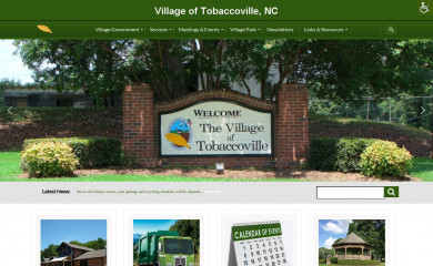 tobaccovillenc.org screenshot