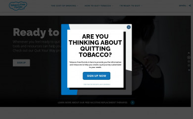 tobaccofreeflorida.com screenshot