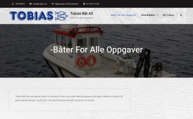 tobias.no screenshot