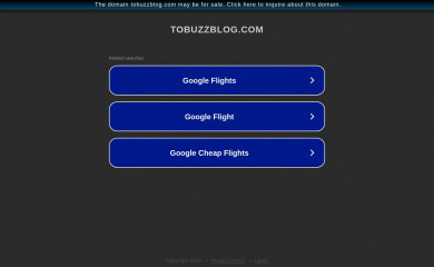 tobuzzblog.com screenshot