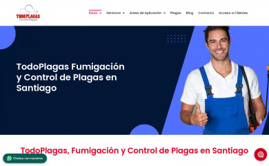 todoplagas.cl screenshot