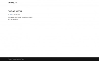 todae.fr screenshot