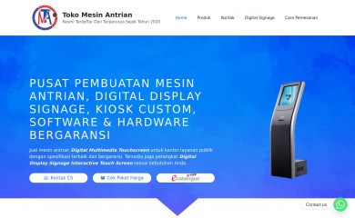 tokomesinantrian.com screenshot