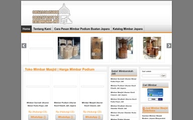 tokomimbar.com screenshot