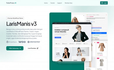LarisManis WP Child screenshot