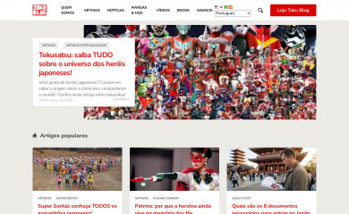 tokusatsu.blog.br screenshot