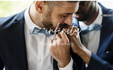 toinfinityhochzeiten.de screenshot