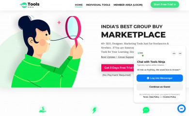 toolsninja.in screenshot