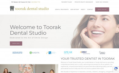 toorakdentalstudio.com.au screenshot