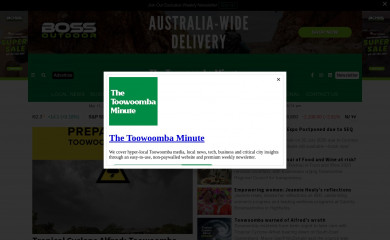 toowoombaminute.com.au screenshot