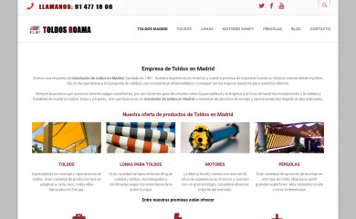 toldosroama.com screenshot