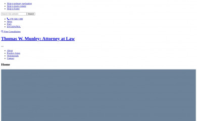tommunleylaw.com screenshot