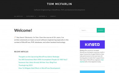 tommcfarlin.com screenshot