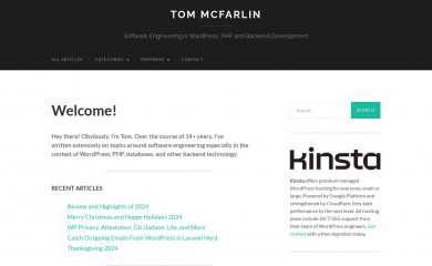 tommcfarlin.com screenshot