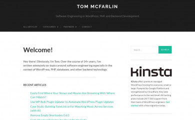 tommcfarlin.com screenshot