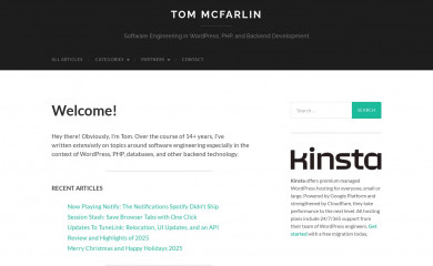 tommcfarlin.com screenshot
