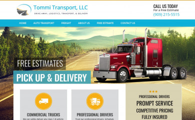 tommitransport.com screenshot