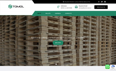 tomol.com.ar screenshot