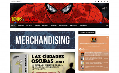 tomosygrapas.com screenshot
