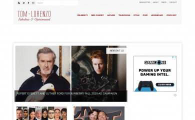 tomandlorenzo.com screenshot