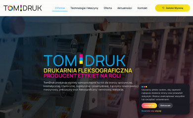 tomdruk.pl screenshot