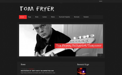 tomfryer.com.au screenshot