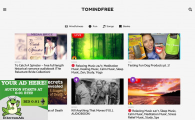 tomindfree.com screenshot