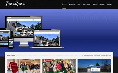 tomkom.cz screenshot