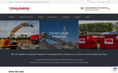 tomlinsongroup.com screenshot