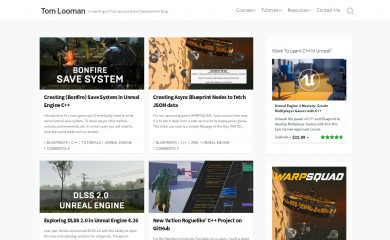 tomlooman.com screenshot