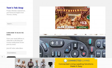 http://tomstek.us screenshot