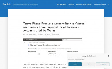 tomtalks.blog screenshot