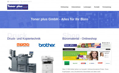 toner-plus.de screenshot
