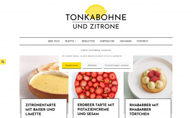tonkabohneundzitrone.de screenshot