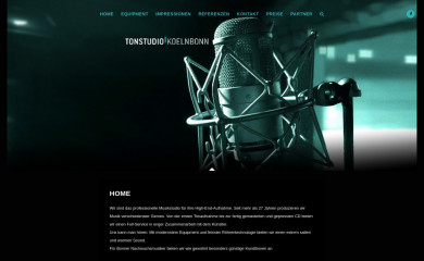 tonstudio-koelnbonn.de screenshot