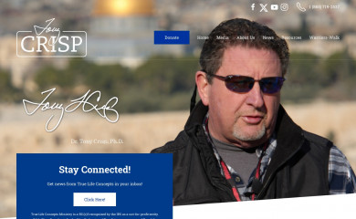 tonycrisp.org screenshot