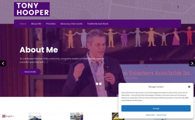 tonyhooperfeatherbrook.com screenshot