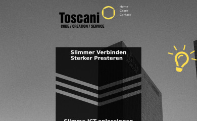 http://www.toscani.nl screenshot