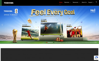 toshibatv-in.com screenshot