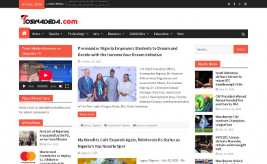 tosinadeda.com screenshot