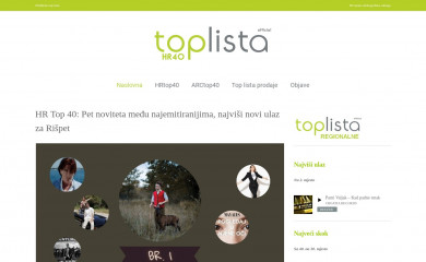 top-lista.hr screenshot