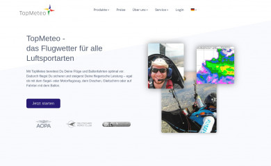topmeteo.eu screenshot