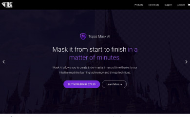 http://topazlabs.com screenshot