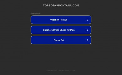 topbotasmontaña.com screenshot